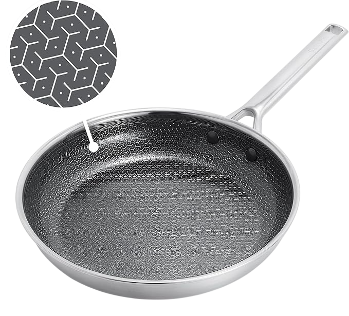 Nonstick Stainless Steel Frying Pan by GreenPan